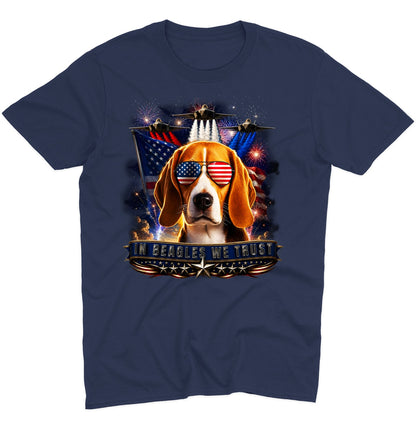 In Beagles We Trust - Adult Unisex T-Shirt