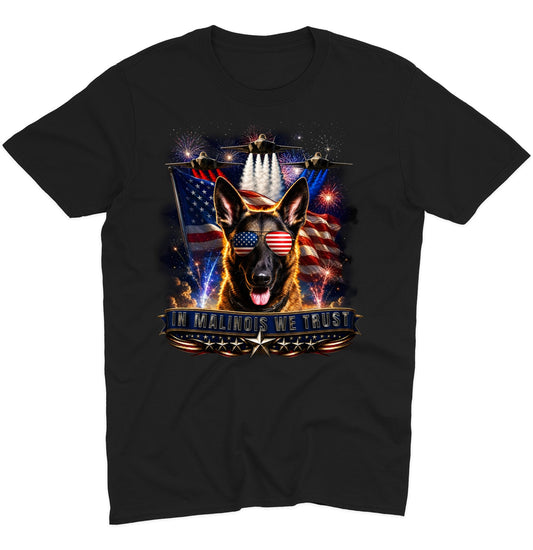 In Belgian Malinois We Trust - Adult Unisex T-Shirt