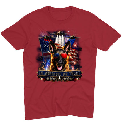 In Belgian Malinois We Trust - Adult Unisex T-Shirt