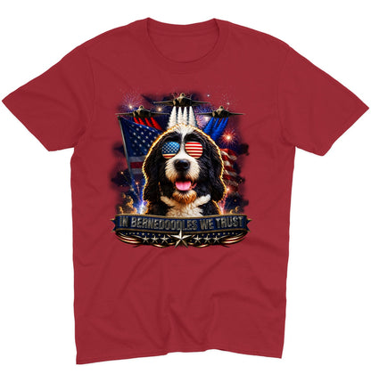 In Bernedoodles We Trust - Adult Unisex T-Shirt