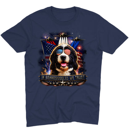 In Bernedoodles We Trust - Adult Unisex T-Shirt