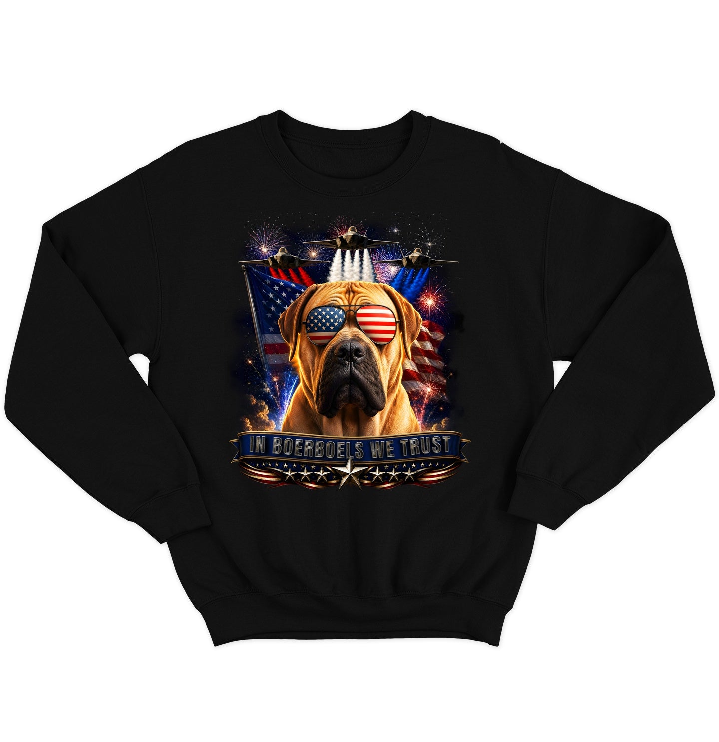 In Boerboels We Trust - Crewneck Sweatshirt