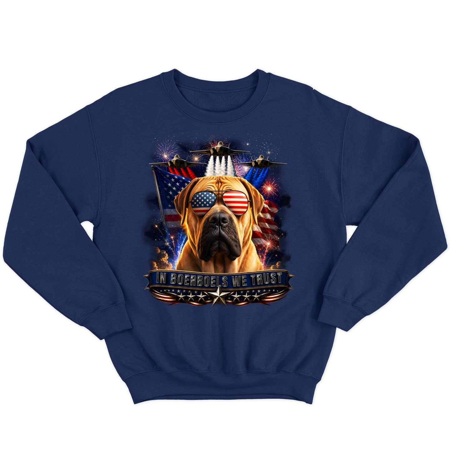 In Boerboels We Trust - Crewneck Sweatshirt
