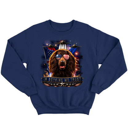 In Boykin Spaniels We Trust - Crewneck Sweatshirt