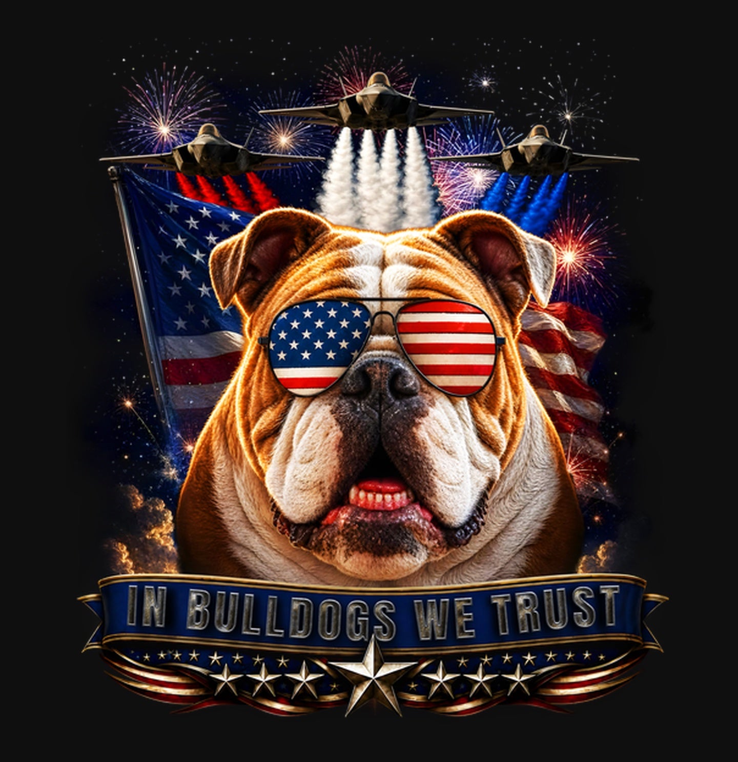 In Bulldogs We Trust - Crewneck Sweatshirt