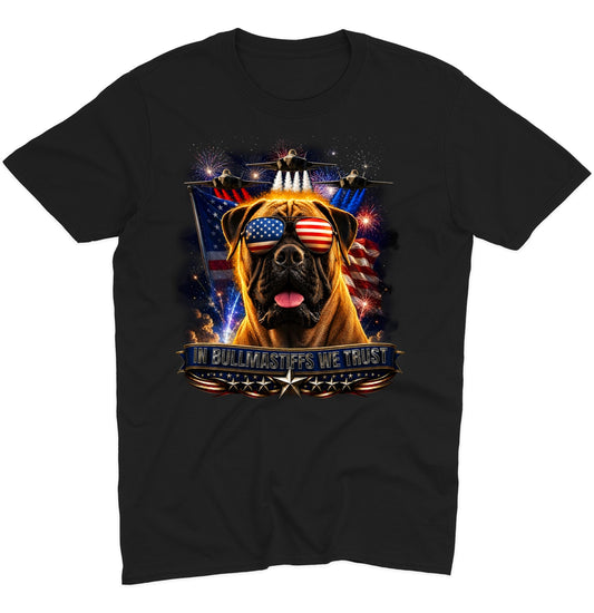 In Bullmastiffs We Trust - Adult Unisex T-Shirt