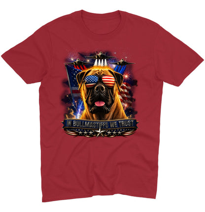 In Bullmastiffs We Trust - Adult Unisex T-Shirt