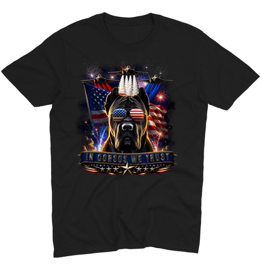 In Cane Corsi We Trust - Adult Unisex T-Shirt