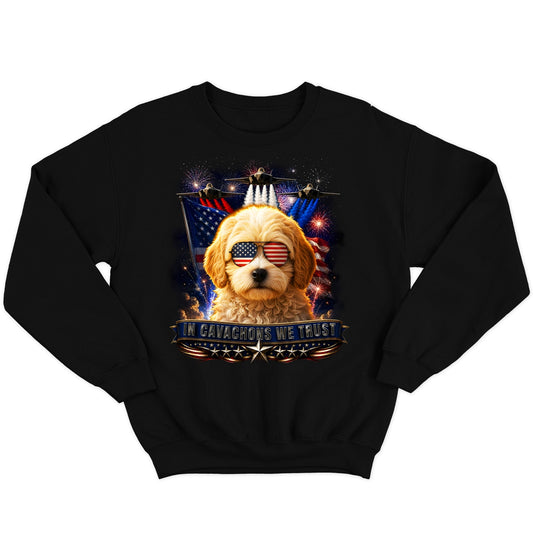 In Cavachons We Trust - Crewneck Sweatshirt