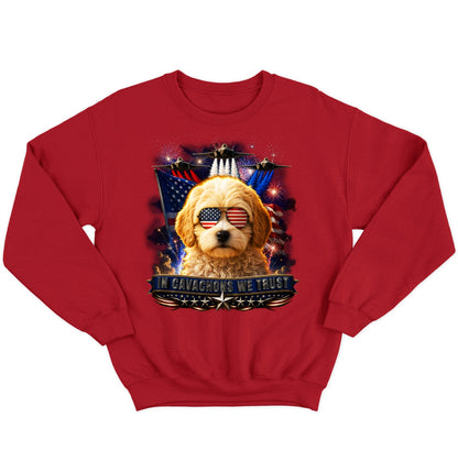 In Cavachons We Trust - Crewneck Sweatshirt