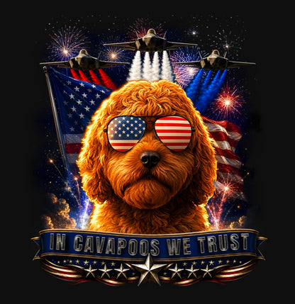 In Cavapoos We Trust - Crewneck Sweatshirt