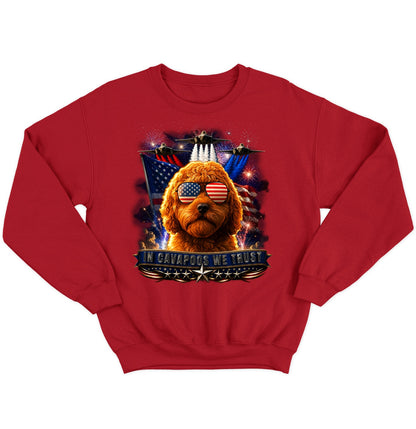 In Cavapoos We Trust - Crewneck Sweatshirt