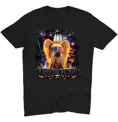 In Chinese Cresteds We Trust - Adult Unisex T-Shirt