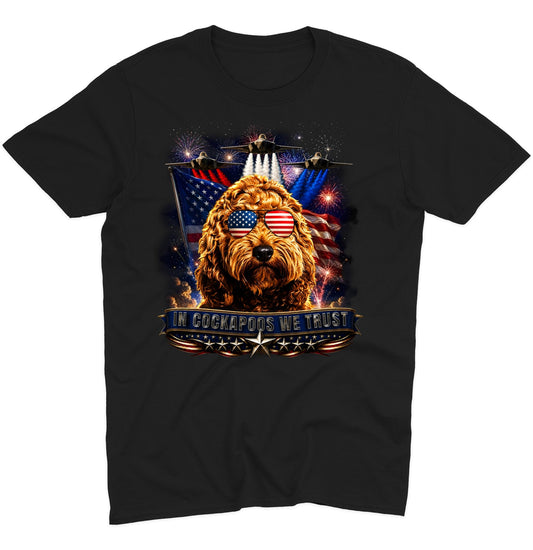 In Cockapoos We Trust - Adult Unisex T-Shirt