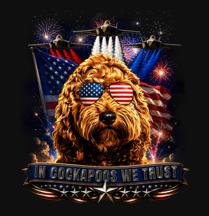 In Cockapoos We Trust - Crewneck Sweatshirt
