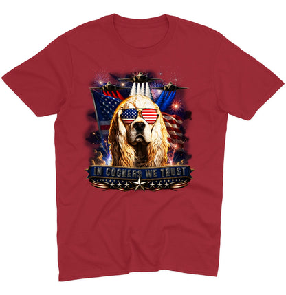 In Cocker Spaniels We Trust - Adult Unisex T-Shirt
