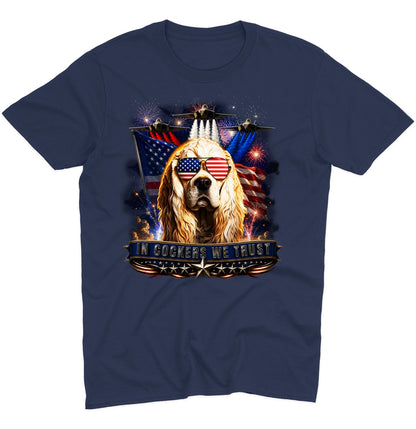 In Cocker Spaniels We Trust - Adult Unisex T-Shirt