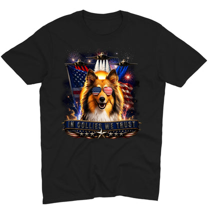 In Collies We Trust - Adult Unisex T-Shirt