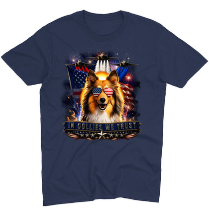 In Collies We Trust - Adult Unisex T-Shirt