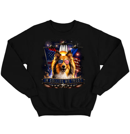 In Collies We Trust - Crewneck Sweatshirt