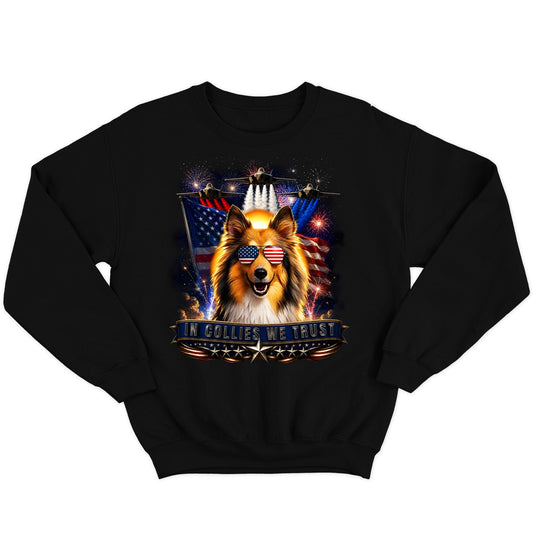 In Collies We Trust - Crewneck Sweatshirt