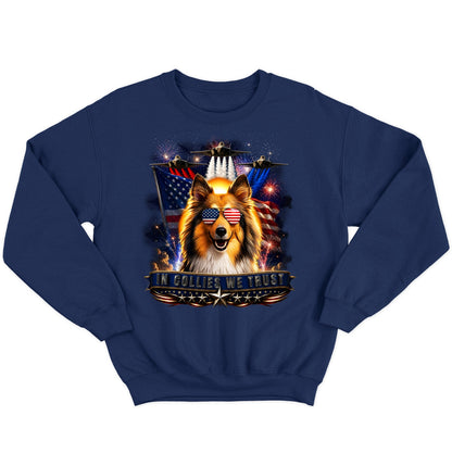 In Collies We Trust - Crewneck Sweatshirt