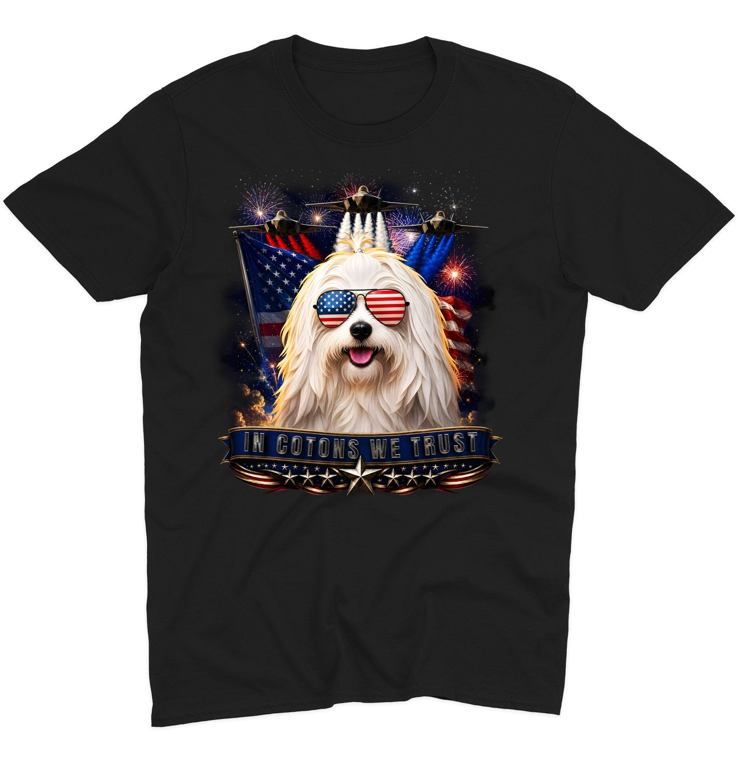 In Cotons de Tulear We Trust - Adult Unisex T-Shirt