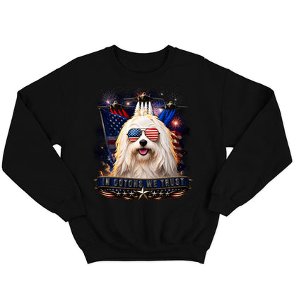 In Cotons de Tulear We Trust - Crewneck Sweatshirt