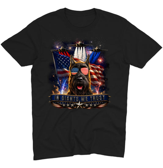 In Giant Schnauzers We Trust - Adult Unisex T-Shirt