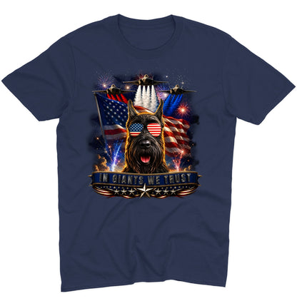 In Giant Schnauzers We Trust - Adult Unisex T-Shirt