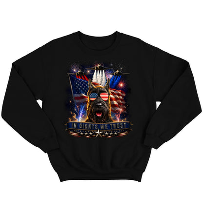 In Giant Schnauzers We Trust - Crewneck Sweatshirt