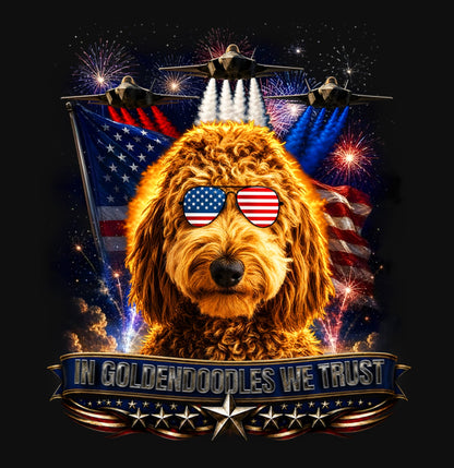 In Goldendoodles We Trust - Crewneck Sweatshirt