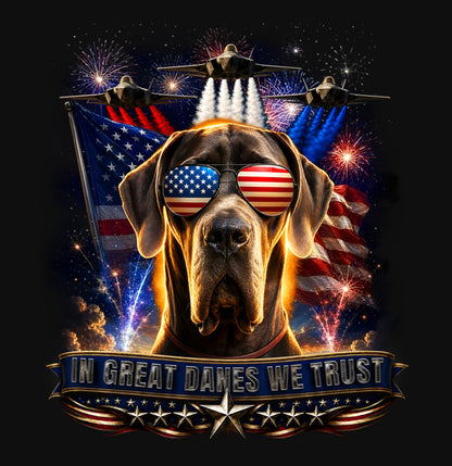 In Great Danes We Trust - Crewneck Sweatshirt