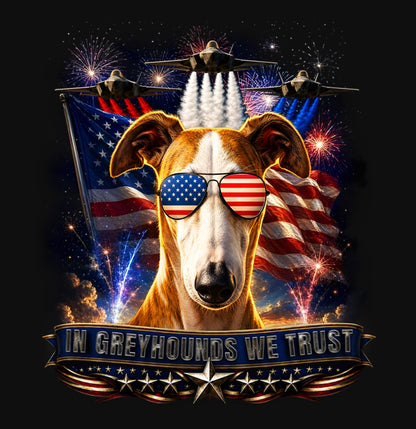 In Greyhounds We Trust - Crewneck Sweatshirt