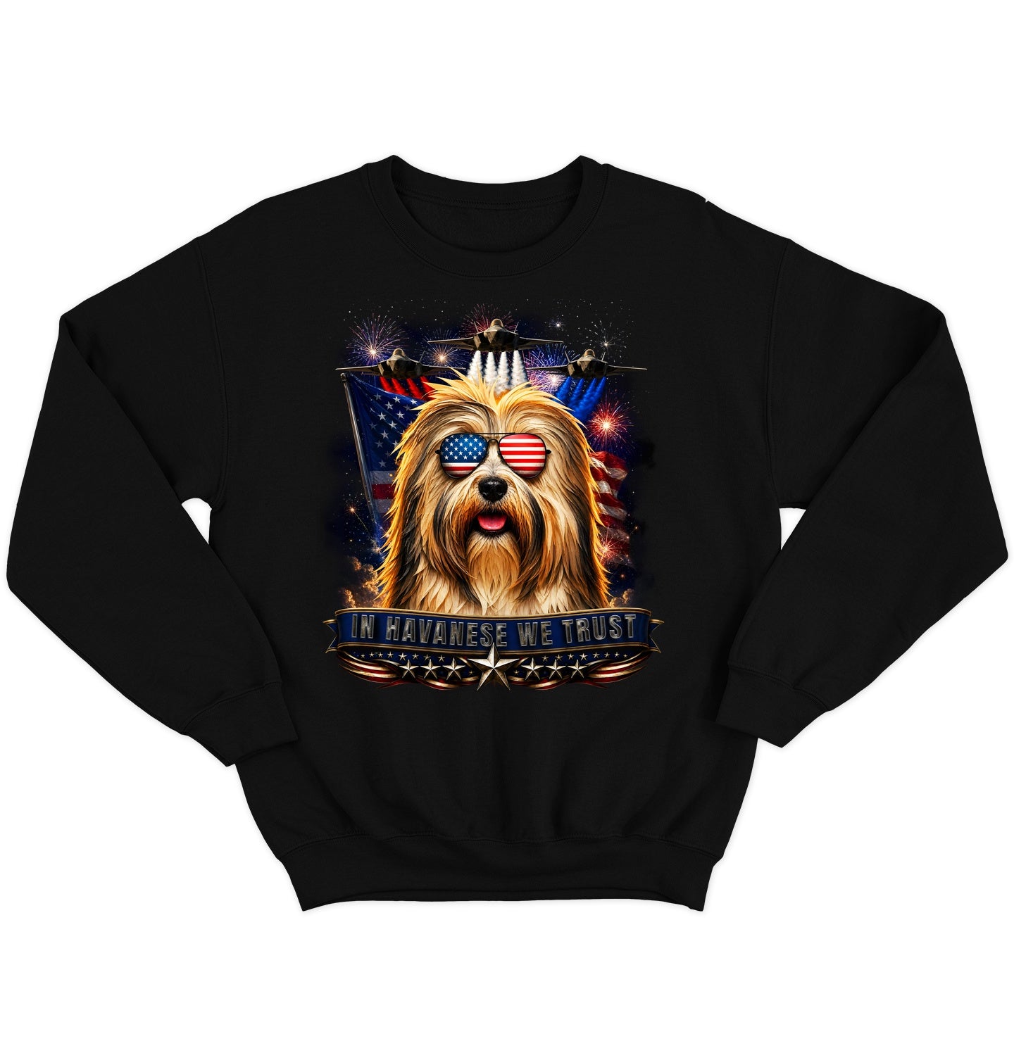 In Havanese We Trust - Crewneck Sweatshirt