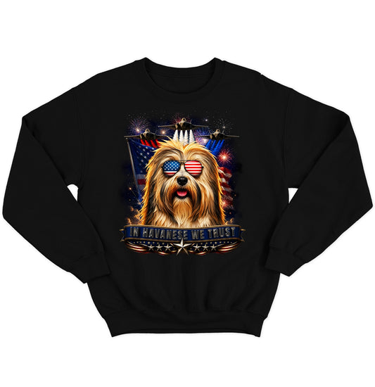 In Havanese We Trust - Crewneck Sweatshirt