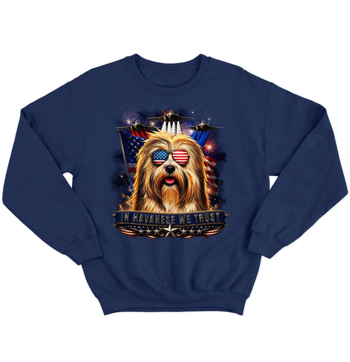 In Havanese We Trust - Crewneck Sweatshirt