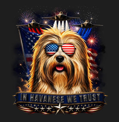In Havanese We Trust - Women's V-Neck T-Shirt