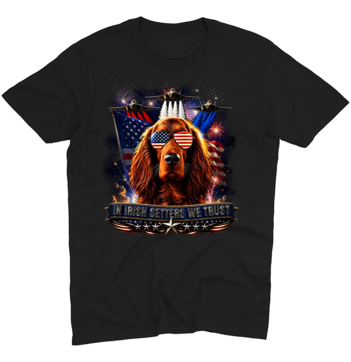 In Irish Setters We Trust - Adult Unisex T-Shirt