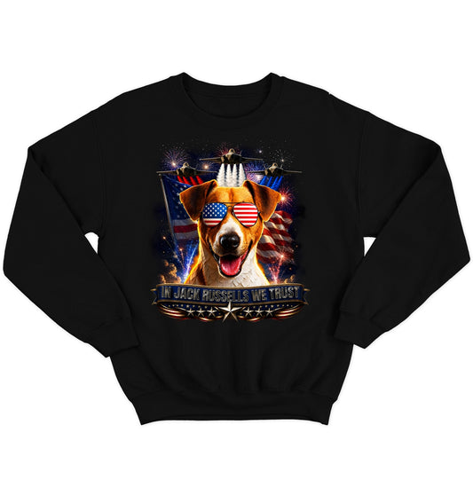 In Jack Russell Terriers We Trust - Crewneck Sweatshirt