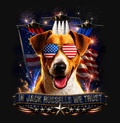 In Jack Russell Terriers We Trust - Crewneck Sweatshirt
