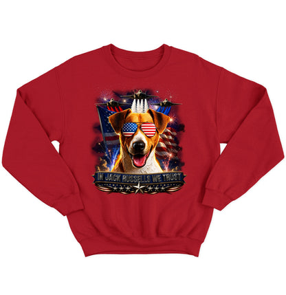 In Jack Russell Terriers We Trust - Crewneck Sweatshirt