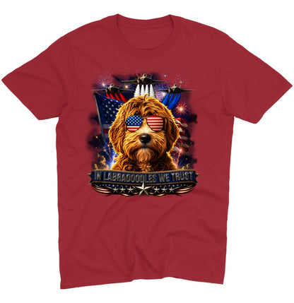 In Labradoodles We Trust - Adult Unisex T-Shirt