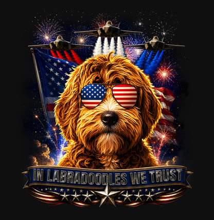 In Labradoodles We Trust - Crewneck Sweatshirt