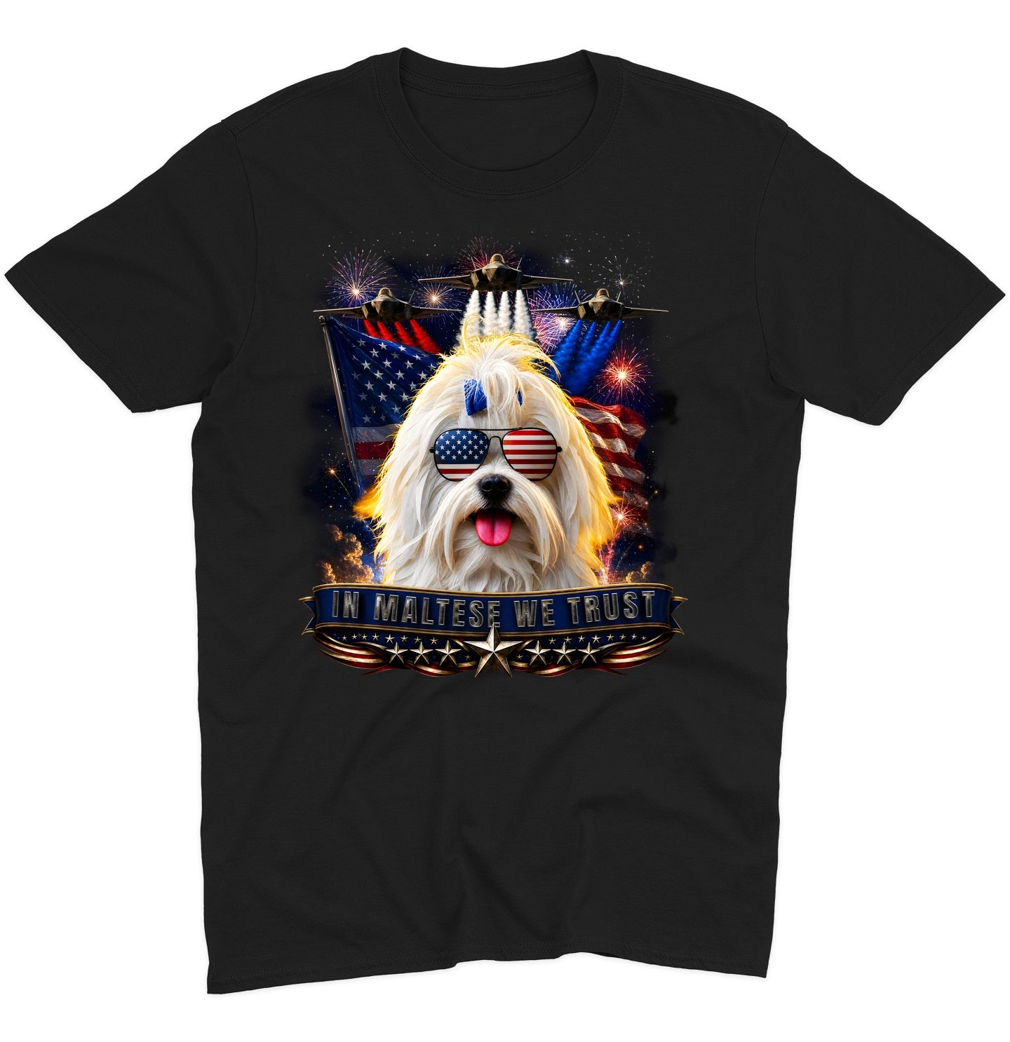 In Maltese We Trust - Adult Unisex T-Shirt