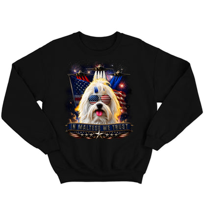 In Maltese We Trust - Crewneck Sweatshirt