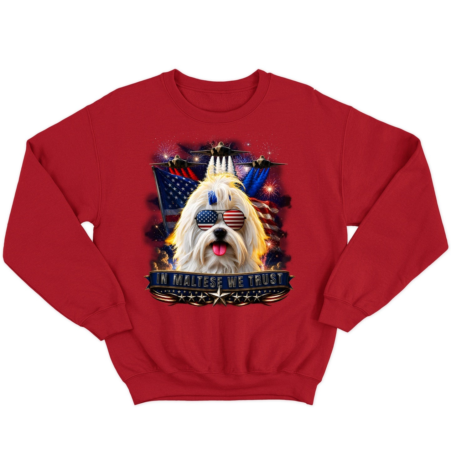 In Maltese We Trust - Crewneck Sweatshirt