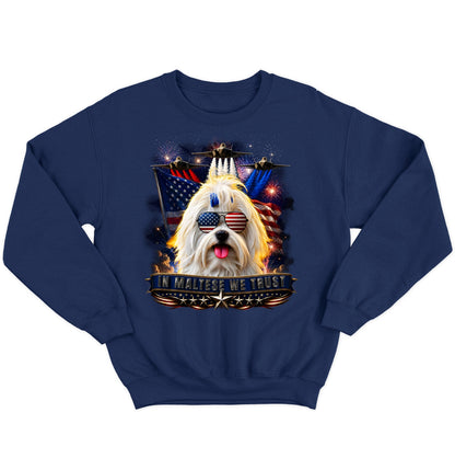 In Maltese We Trust - Crewneck Sweatshirt