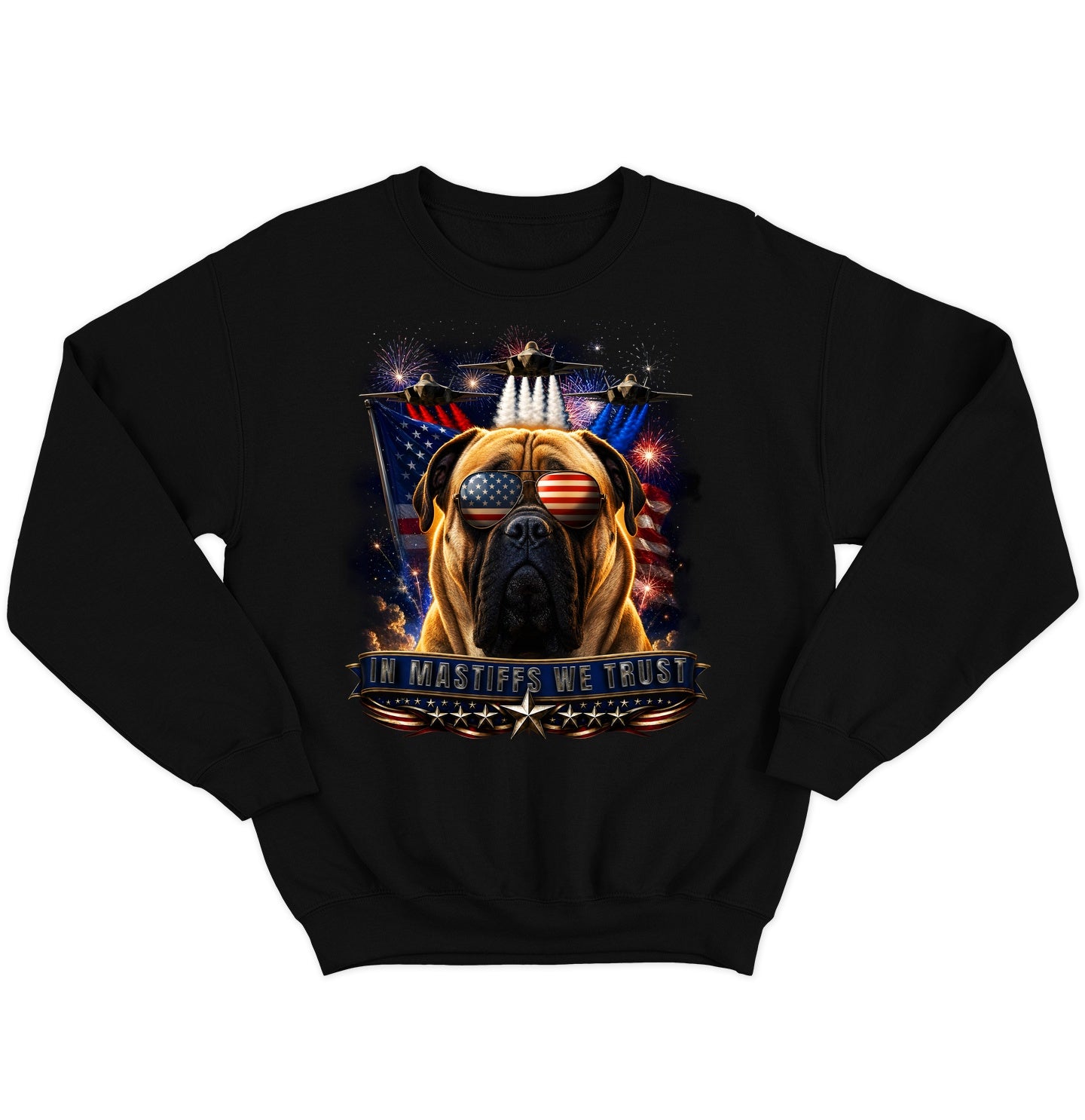 In Mastiffs We Trust - Crewneck Sweatshirt
