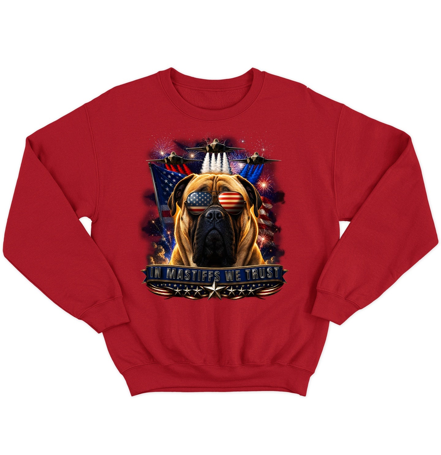 In Mastiffs We Trust - Crewneck Sweatshirt